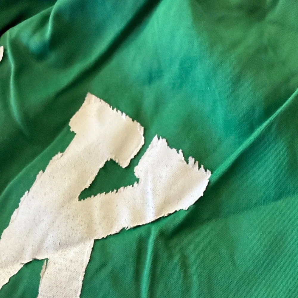 PINK Victoria's Secret Green Micro Booty Shorts Size S Athletic Y2K Spellout - Picture 4 of 9